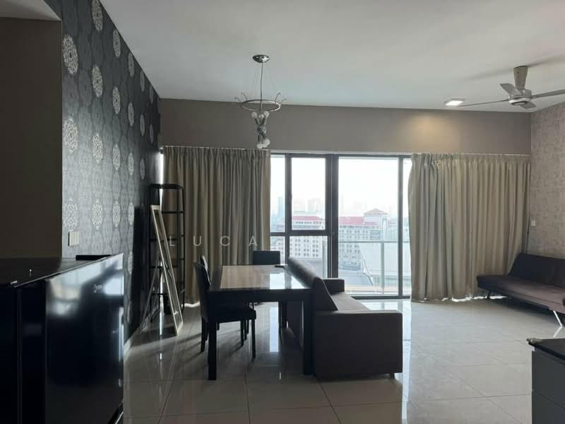 Servis Apartment untuk Dijual di Setia SKY Residences - Lucas Lim - Living Room - PropertyGuru.com.my