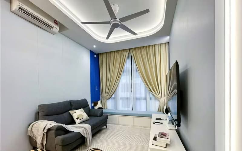 Servis Apartment untuk Disewa di Space Residency - Calley Chin - Living Room - PropertyGuru.com.my
