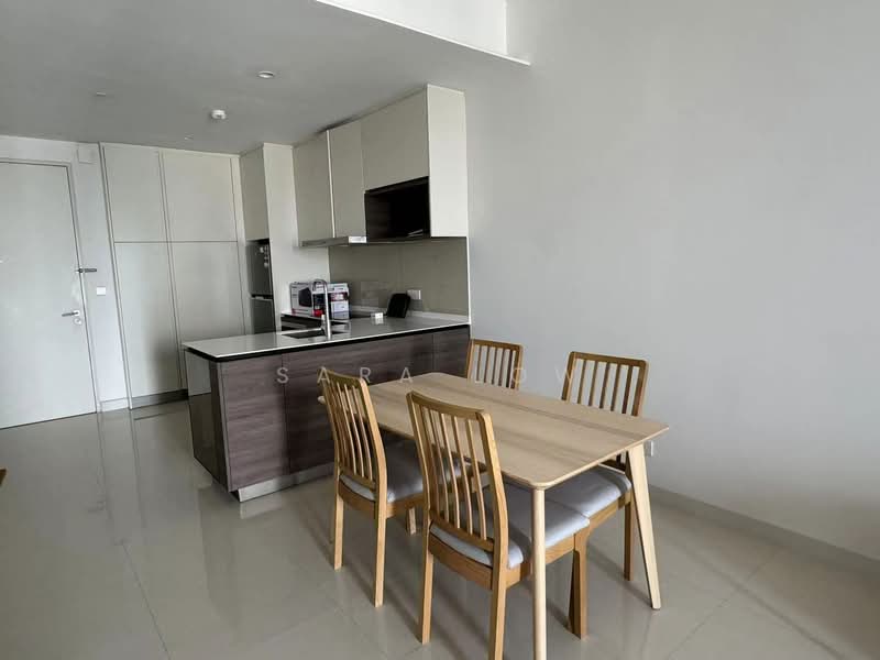 Service Residence for Rent at ViiA Residences - Sara Low - Kitchen - PropertyGuru.com.my