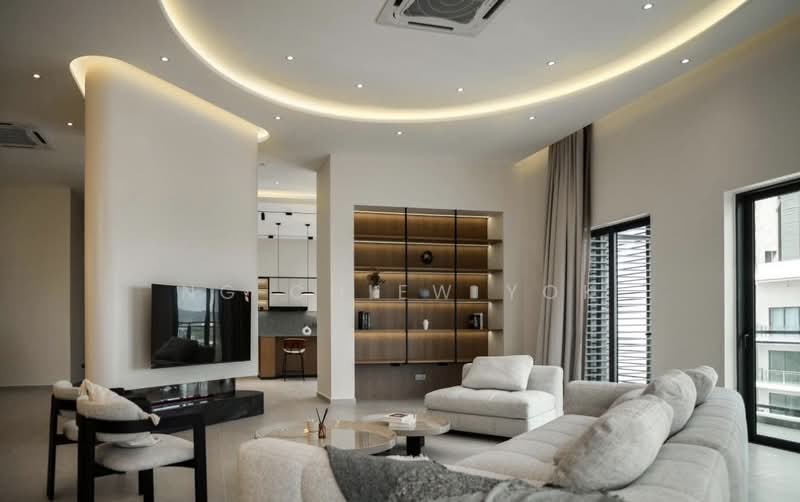 Kondominium untuk Disewa di Jesselton Twin Towers - Ng Chiew Yok - Living Room - PropertyGuru.com.my