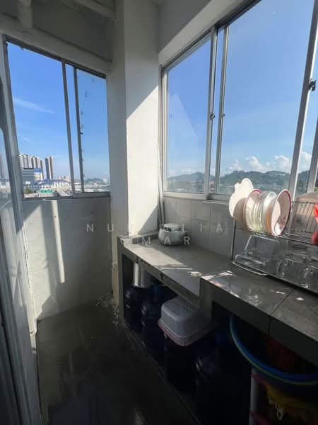 Flat for Sale at Permai Court 2 - Nur Alia Omar - Balcony - PropertyGuru.com.my