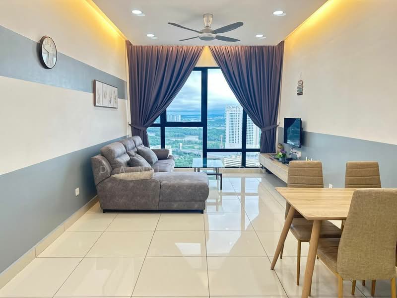 Service Residence for Sale at Southkey Mosaic - Daniel Yong - Living Room - PropertyGuru.com.my
