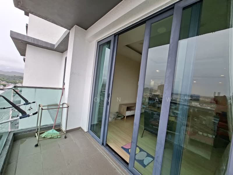 Kondominium untuk Disewa di Lido Avenue - Vui Onn Liaw - Balcony - PropertyGuru.com.my