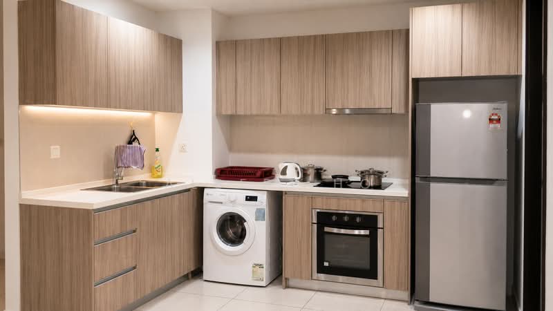 Servis Apartment untuk Disewa di The Elements - Albert Ho - Kitchen - PropertyGuru.com.my
