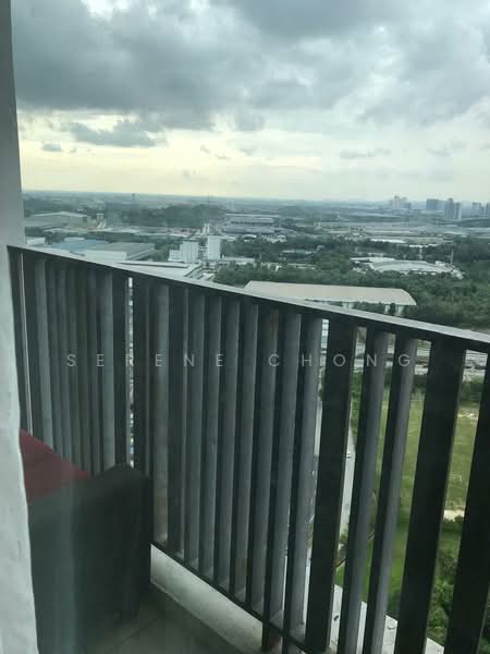 Servis Apartment untuk Disewa di i-SOHO @ i-City - Serene Chong - Balcony - PropertyGuru.com.my