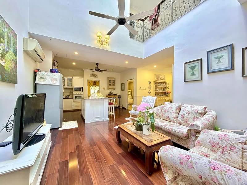 Rumah Berkembar untuk Dijual di Ukay Perdana (Ulu Kelang) - Faisal Abu Omar - Living Room - PropertyGuru.com.my