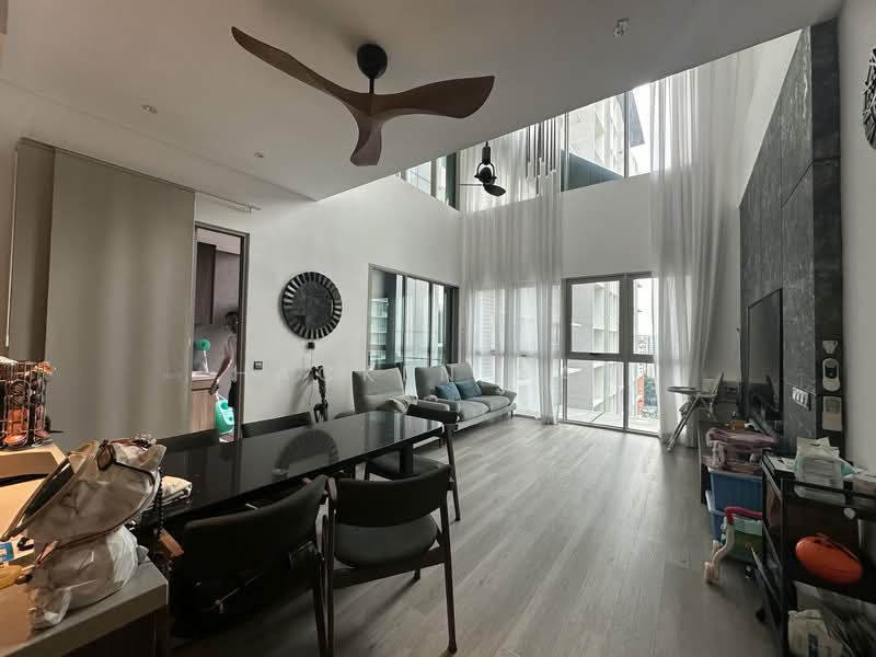 Service Residence for Sale at Cantara Residences - Hacken Gan - Living Room - PropertyGuru.com.my