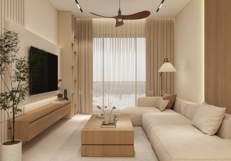Service Residence for Sale at Bell Suites - Vinnie Tang - Living Room - PropertyGuru.com.my