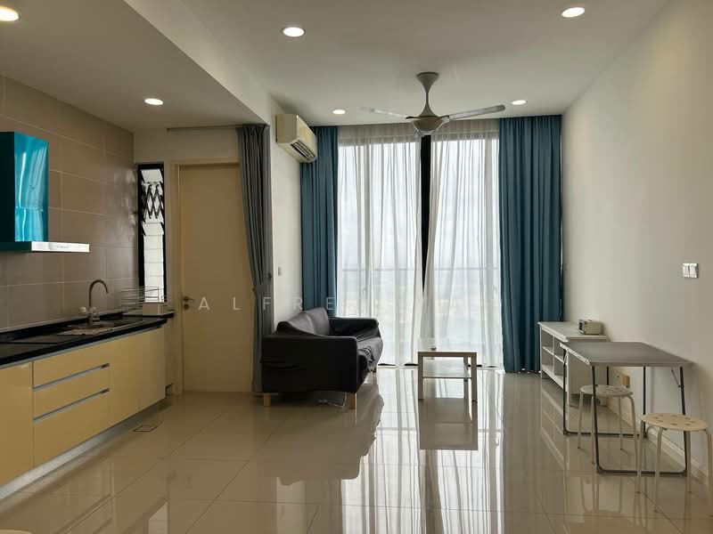 Servis Apartment untuk Disewa di D'Pristine - Alfred Yap - Living Room - PropertyGuru.com.my