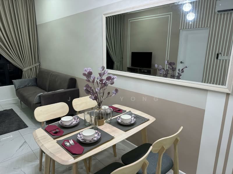 Service Residence for Rent at Cubic Botanical - Jack Yong - Living Room - PropertyGuru.com.my