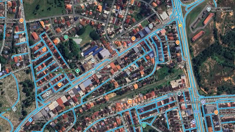 Shop for Rent in Taman Kebun Teh (Johor Bahru) - Henric Chng - Exterior - PropertyGuru.com.my
