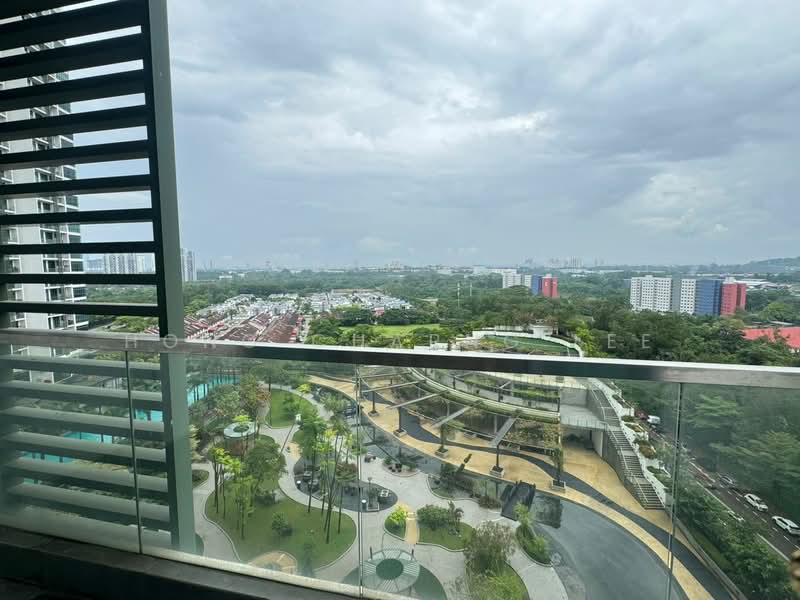 Service Residence for Rent at Green Haven - Hong Charng Lee - Balcony - PropertyGuru.com.my