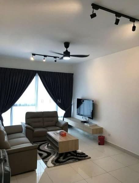 Service Residence for Sale at Southkey Mosaic - Ben Foo - Living Room - PropertyGuru.com.my