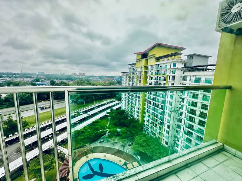 Apartment for Rent at The Twin Residences - Ethan Lim - Balcony - PropertyGuru.com.my