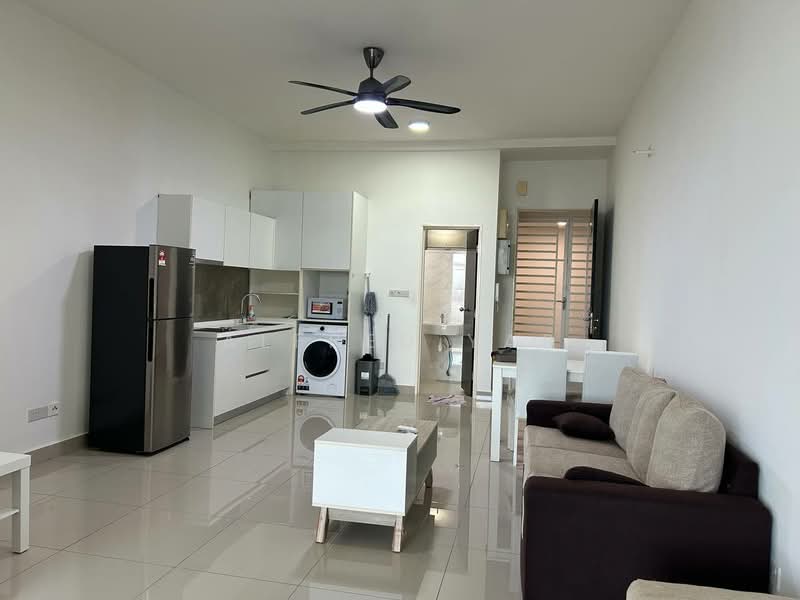 Servis Apartment untuk Dijual di Twin Galaxy (Dwi Galaksi) - Alfred Yap - Living Room - PropertyGuru.com.my
