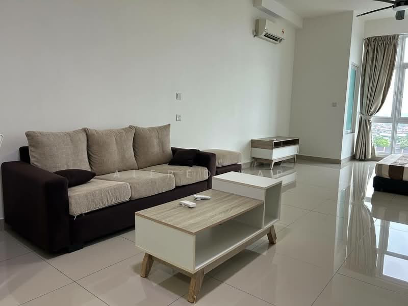 Servis Apartment untuk Dijual di Twin Galaxy (Dwi Galaksi) - Alfred Yap - Living Room - PropertyGuru.com.my