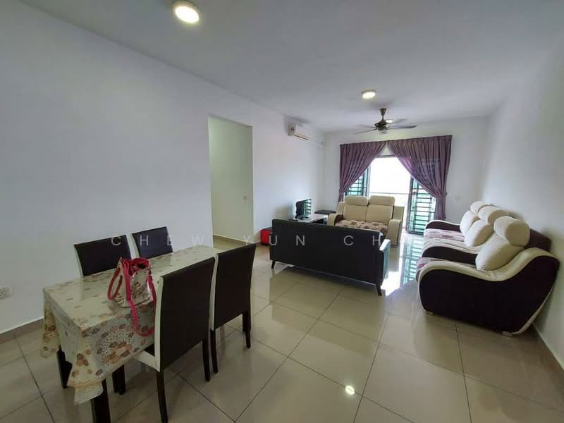 Apartment for Rent at Perling Heights Apartments - Chew Yun Chan - Living Room - PropertyGuru.com.my