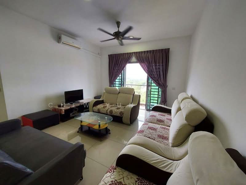 Apartment for Rent at Perling Heights Apartments - Chew Yun Chan - Living Room - PropertyGuru.com.my