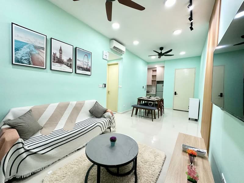 Servis Apartment untuk Disewa di Sunway Velocity TWO - Sean Cheong - Living Room - PropertyGuru.com.my