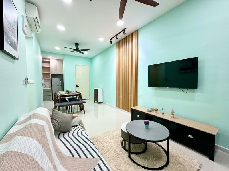 Servis Apartment untuk Disewa di Sunway Velocity TWO - Sean Cheong - Living Room - PropertyGuru.com.my