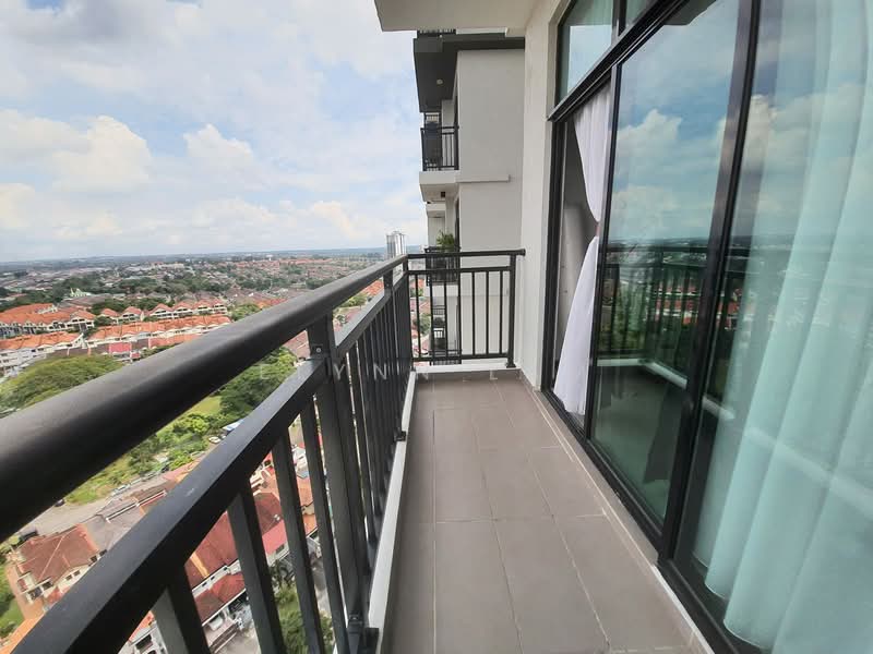 Service Residence for Rent at Molek Regency - Elynn Lam - Balcony - PropertyGuru.com.my