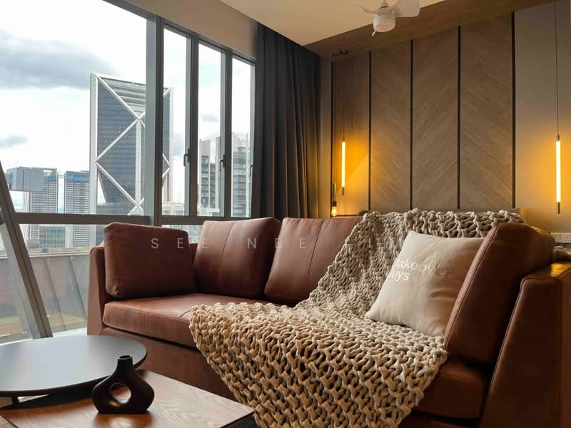 Service Residence for Rent at SO Sofitel Kuala Lumpur Residences - See Nee Lim - Living Room - PropertyGuru.com.my