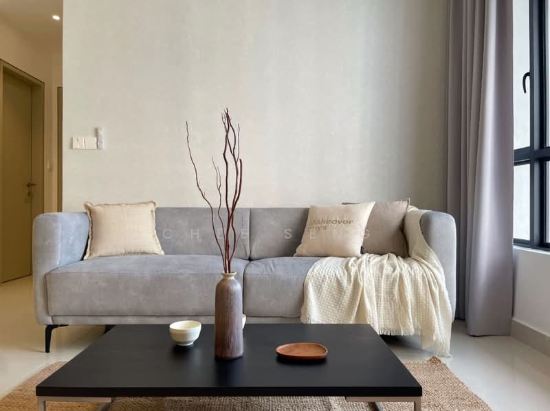 Service Residence for Rent at Quinn Residence - Chee Seng - Living Room - PropertyGuru.com.my