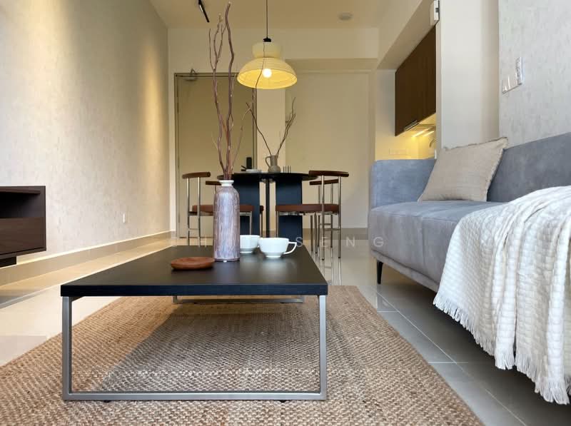 Service Residence for Rent at Quinn Residence - Chee Seng - Living Room - PropertyGuru.com.my