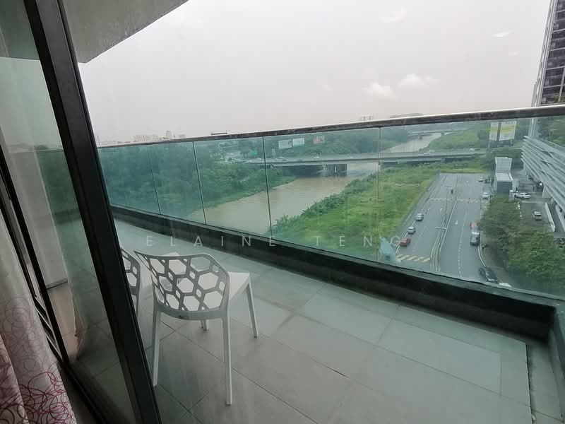 Service Residence for Rent at DK Senza - Elaine Teng - Balcony - PropertyGuru.com.my