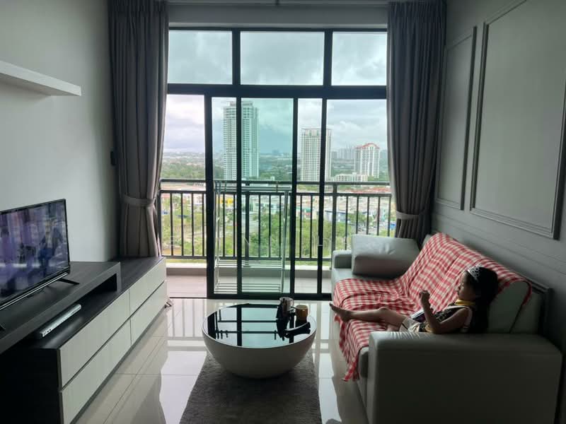 Servis Apartment untuk Dijual di Molek Regency - Elynn Lam - Living Room - PropertyGuru.com.my