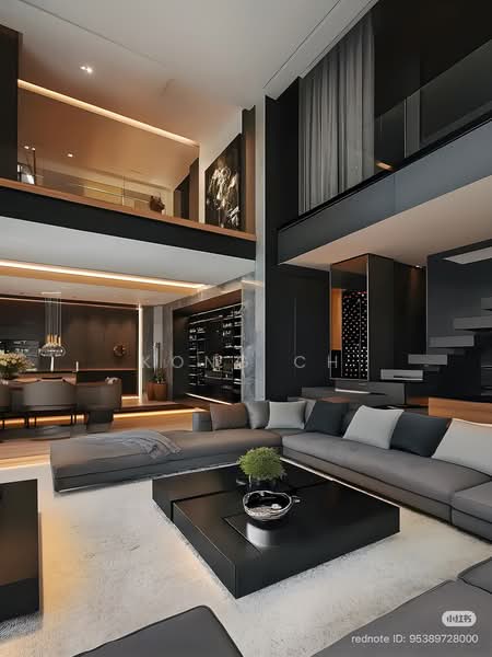 Servis Apartment untuk Dijual di TRX Residences - Kong CH - Living Room - PropertyGuru.com.my