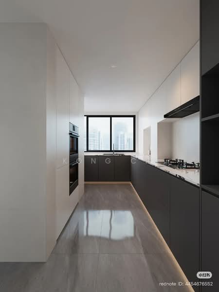 Servis Apartment untuk Dijual di TRX Residences - Kong CH - Kitchen - PropertyGuru.com.my