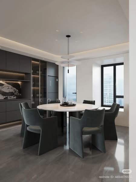 Servis Apartment untuk Dijual di TRX Residences - Kong CH - Dining Room - PropertyGuru.com.my