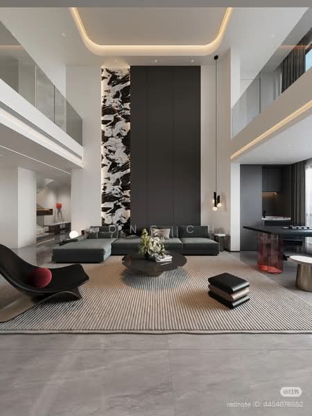 Servis Apartment untuk Dijual di TRX Residences - Kong CH - Living Room - PropertyGuru.com.my