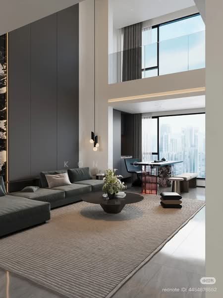 Service Residence for Sale at Sunway Velocity TWO - Kong CH - Living Room - PropertyGuru.com.my