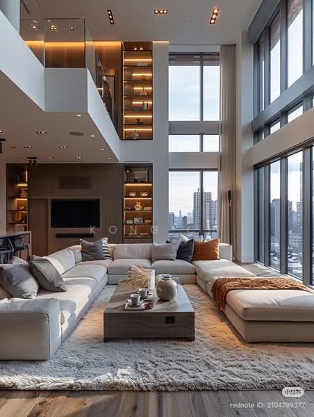 Service Residence for Sale at Sunway Velocity TWO - Kong CH - Living Room - PropertyGuru.com.my