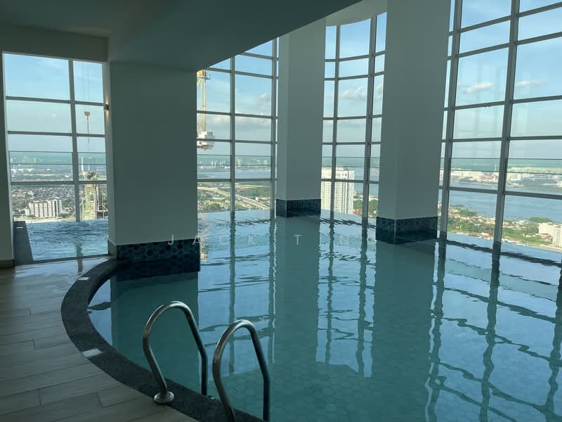 Servis Apartment untuk Disewa di TriTower Residence @ Johor Bahru Sentral - Jack Ting - Pool - PropertyGuru.com.my