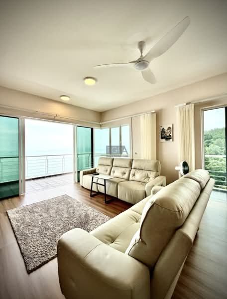 Condominium for Sale at Bayu Ferringhi Condominiums - Ressha Ramesh - Living Room - PropertyGuru.com.my
