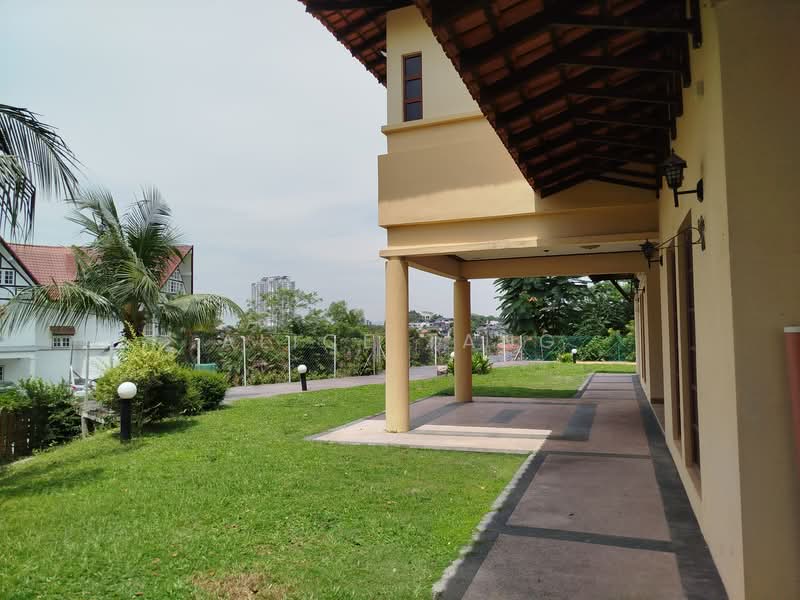 Bungalow for Sale in Country Heights (Kajang) - Alice Tang - Front door entrance garden - PropertyGuru.com.my