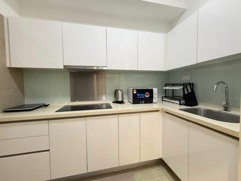 Service Residence for Sale at Afiniti Residences - Esther Chang - Kitchen - PropertyGuru.com.my