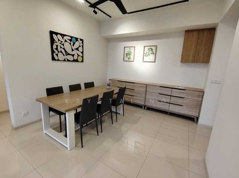 Servis Apartment untuk Disewa di Residensi Solaris Parq - Krystal Ng - Dining Room - PropertyGuru.com.my