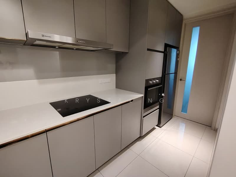 Servis Apartment untuk Disewa di Residensi Solaris Parq - Krystal Ng - Kitchen - PropertyGuru.com.my