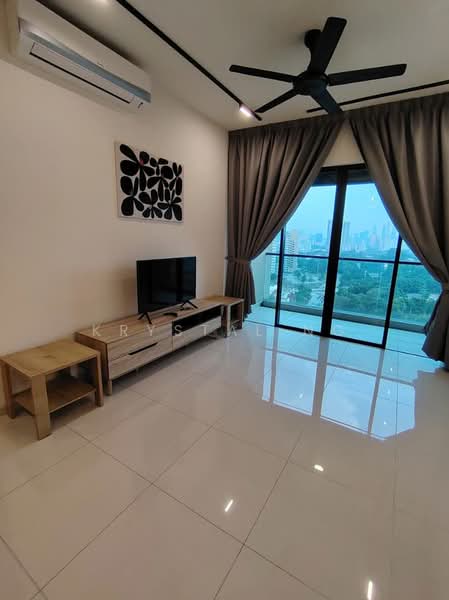 Servis Apartment untuk Disewa di Residensi Solaris Parq - Krystal Ng - Living Room - PropertyGuru.com.my