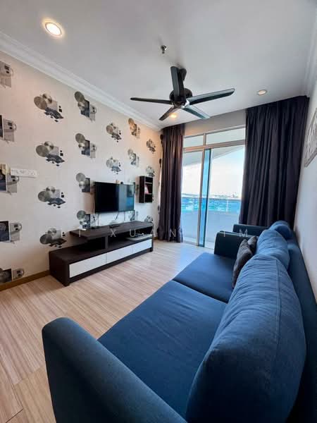 Service Residence for Rent at The Wave Residence - Li Xuan Lim - Living Room - PropertyGuru.com.my
