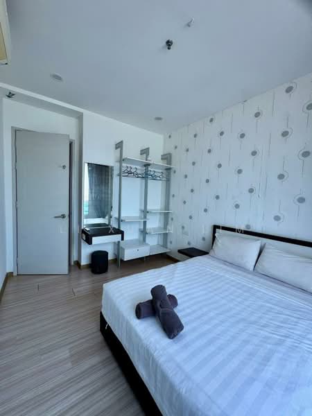 Service Residence for Rent at The Wave Residence - Li Xuan Lim - Bedroom - PropertyGuru.com.my