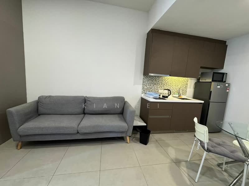 Service Residence for Rent at Seventeen Mall & Residences (Biji Living) - Kian Fei - Living Room - PropertyGuru.com.my