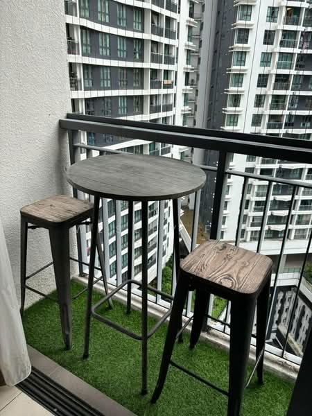 Service Residence for Sale at KL Traders Square - Wesley Fu - Balcony - PropertyGuru.com.my