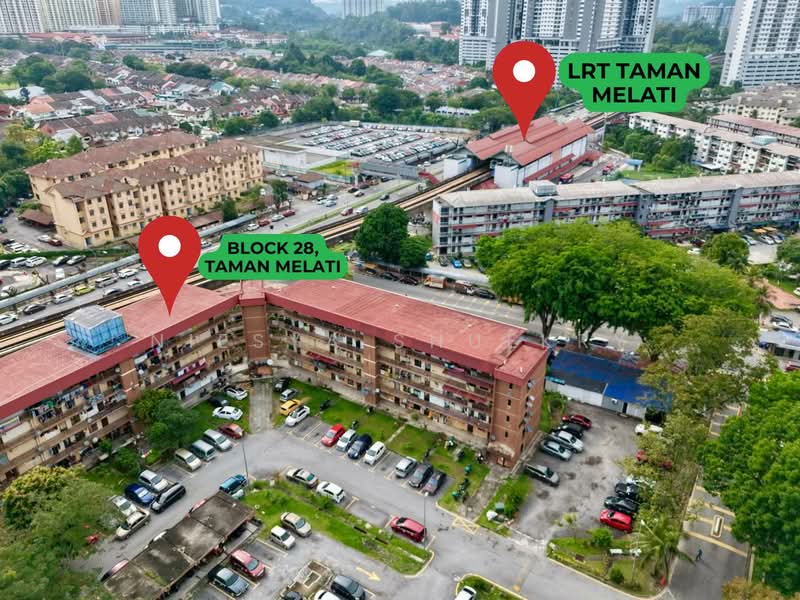 Rumah Flat untuk Dijual di Flat Taman Melati - Niesya Shuekry - Exterior - PropertyGuru.com.my