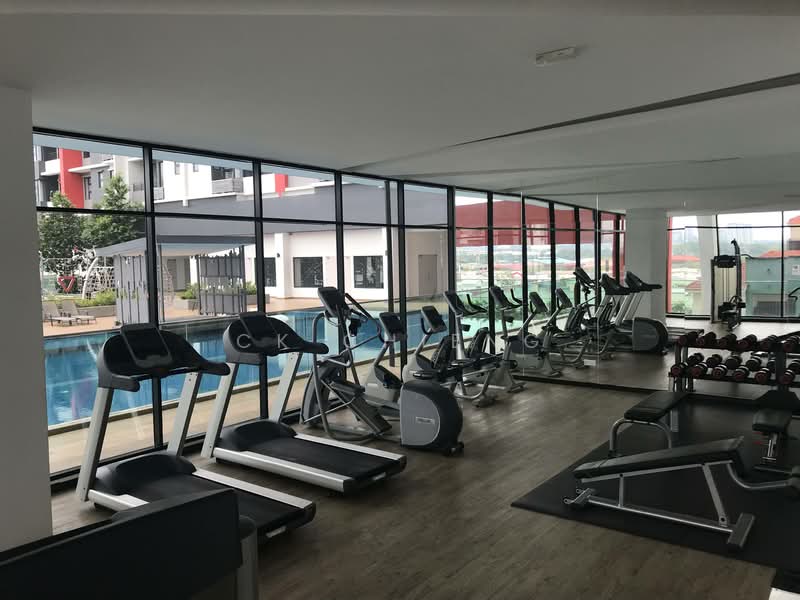 Servis Apartment untuk Disewa di D'Aman Residences @ Puchong - CK Chieng - Gym - PropertyGuru.com.my