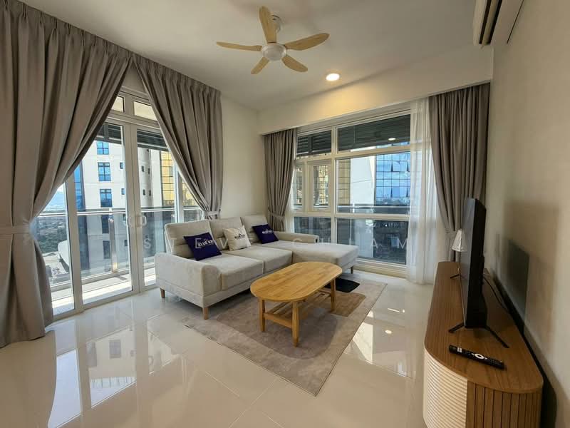 Servis Apartment untuk Disewa di Met 1 Residences - Steve Chiam - Living Room - PropertyGuru.com.my